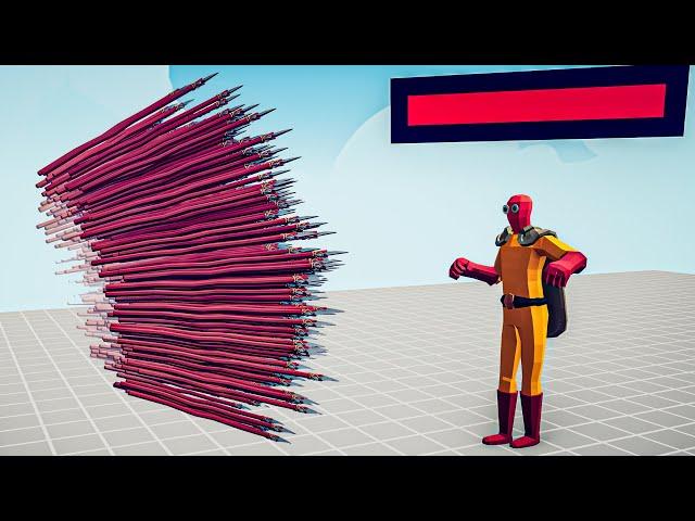 SAITAMA ONE PUNCH MAN vs EVERY GOD - Totally Accurate Battle Simulator TABS