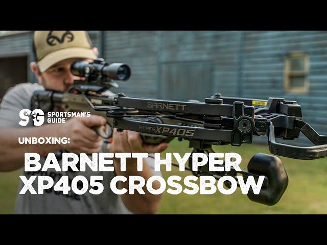 Unboxing The Barnett Hyper XP405 Crossbow Package | Presented by Sportsman's Guide