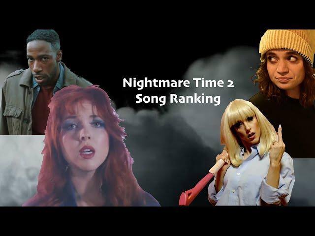 Nightmare Time 2 song ranking | Starkid
