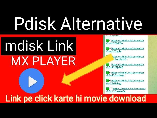 Telegram Pdisk Problem | Telegram Mdisk | Telegram video not playing | #telegrampdiskproblem