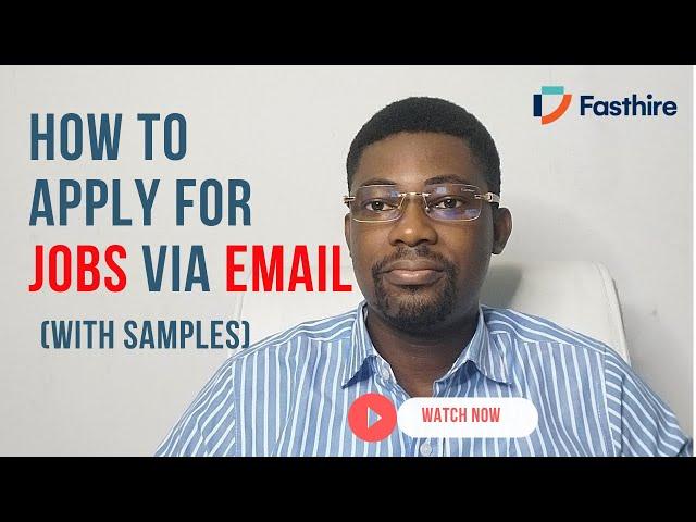 How to Apply for Job Vacancies Via Email (With Tips and Examples)