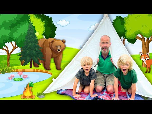 Sky & Finn's EXCITING Camping Adventure!