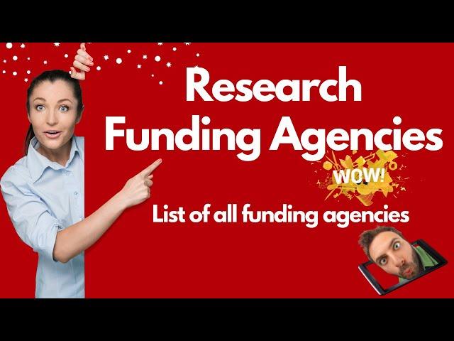 Research funding agencies |List of funding agencies| Important & must know for all the researchers