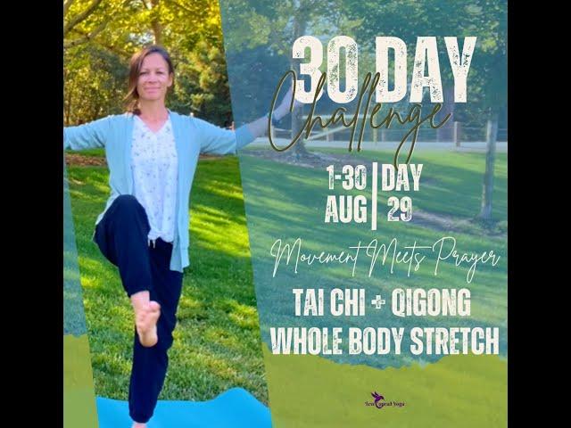 Day 29: Tai Chi + Qigong Whole Body Stretch  9 Min.