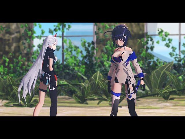 #HonkaiMemory【MMD x Honkai Impact 3rd】Krewella Alive - Kiana & Mei (60 fps HD)