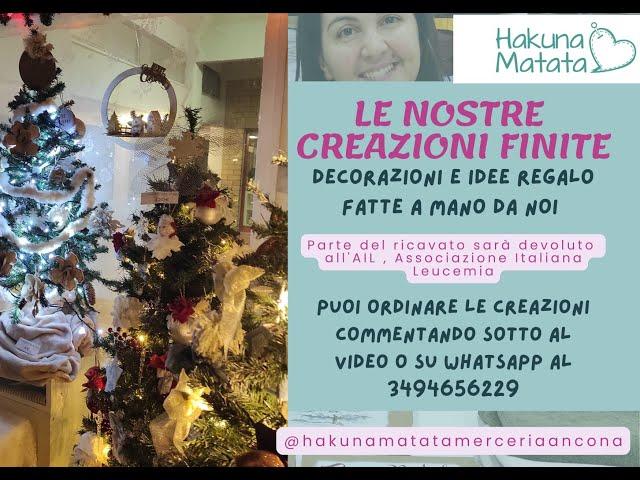 LE NOSTRE CREAZIONI FINITE - idee regalo e decorazioni natalizie!