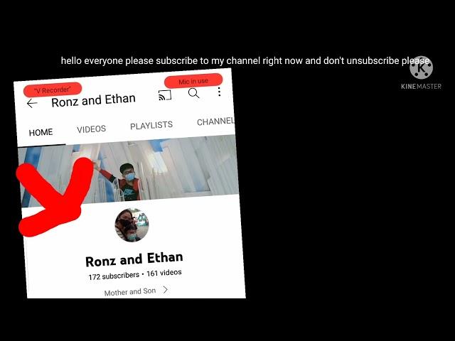 Ronz and Ethan channel my best friend is thien tri ha