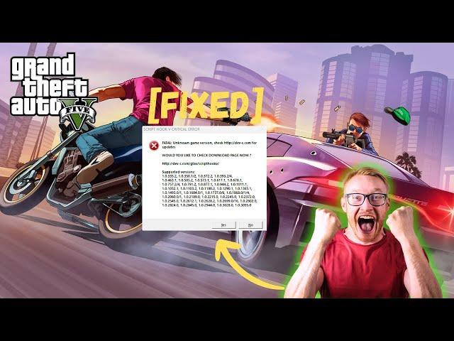 [FIXED] Script Hook V Critical Error FATAL | Latest Version 2024 | Just In 2 Minutes | ItsShowGames