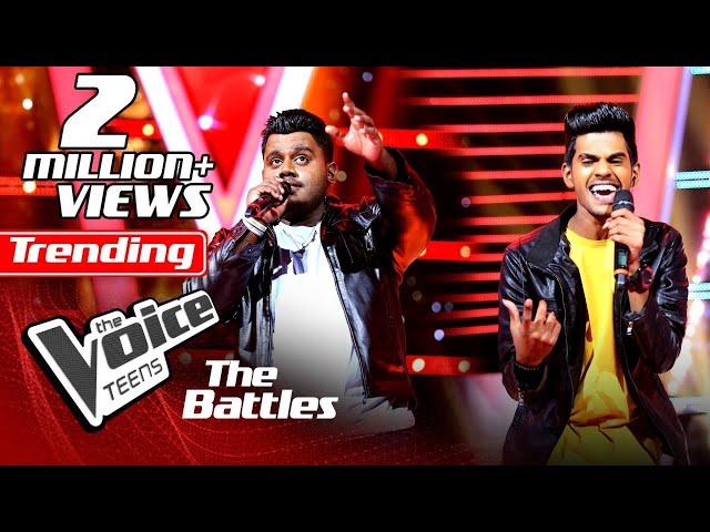 The Battles : Hashen Dulanjana V Kasun Punsith | Pandama | The Voice Teen Sri Lanka