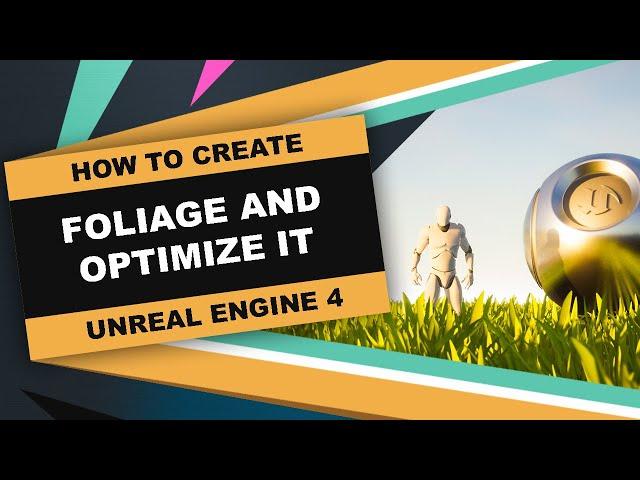 Unreal Engine 4 Tutorial - UE4 Grass Optimization #2