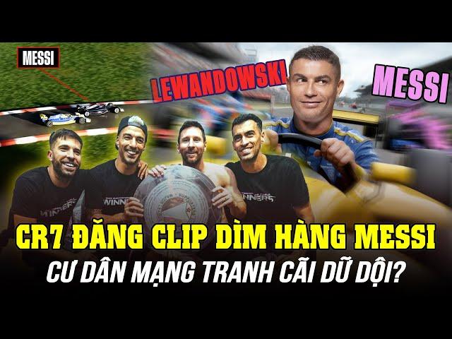 RONALDO ĐĂNG CLIP "VƯỢT QUA" MESSI VÀO ĐÚNG NGÀY INTER VÔ ĐỊCH: CƯ DÂN MẠNG TRANH CÃI DỮ DỘI