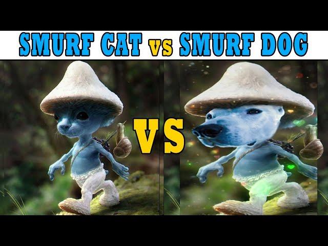 Smurf Cat vs Smurf Dog - Epic Rap Battle