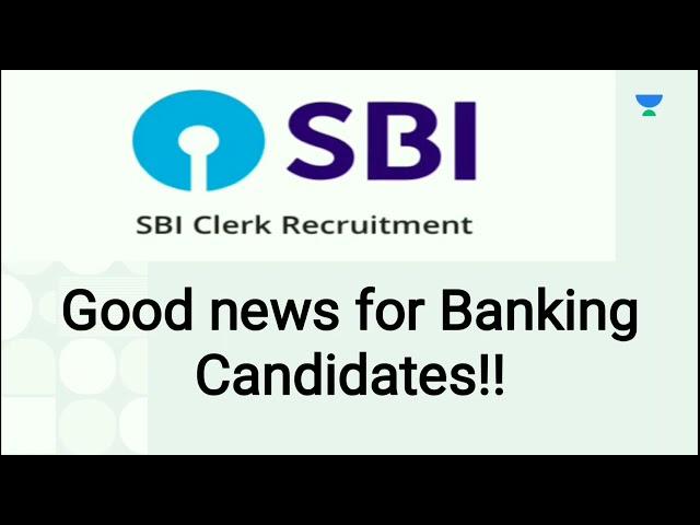 About SBI CLERK 2022 Notification!!