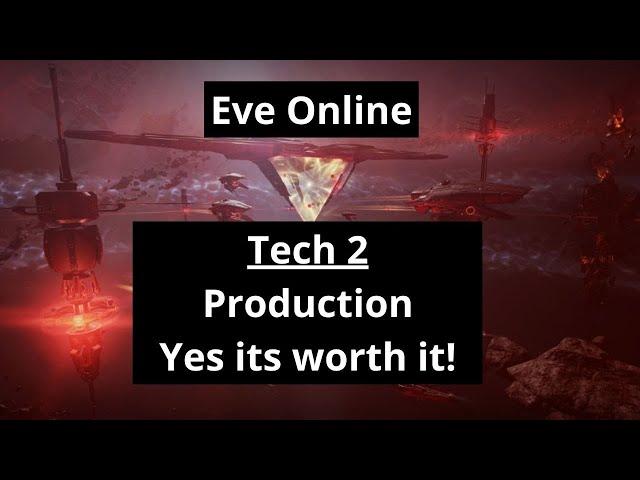 Eve Online - Manufacturing Tech 2 items, how to make ISK