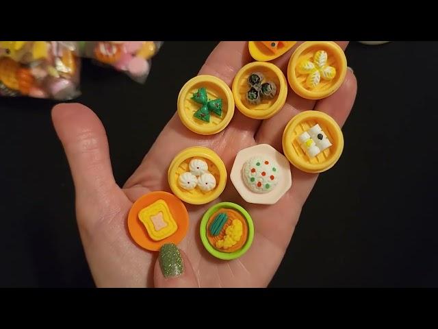 ASMR | Mini Plastic Treats Show & Tell w/Tiny Dishes (Whisper)