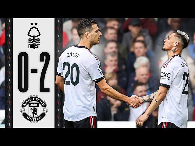 A BIG THREE POINTS  | Nottingham Forest 0-2 Man Utd | Highlights