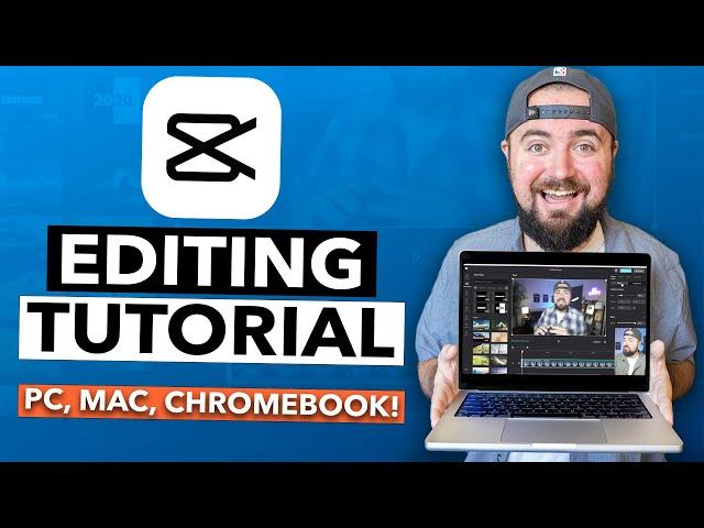 CapCut.com Editing Tutorial For PC and Chromebook! (COMPLETE Guide)