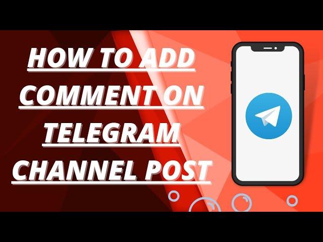 How to add comment on telegram channel post( easy method)