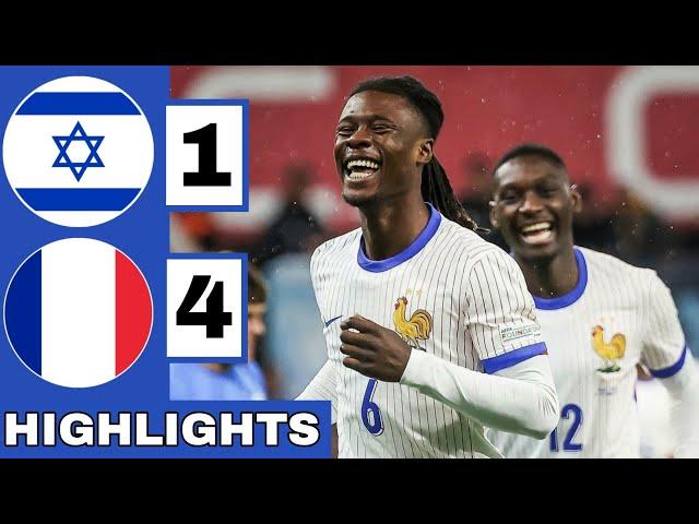 Israel vs France (1-4) Extended HIGHLIGHTS | UEFA Nations League