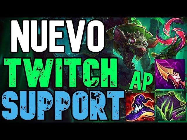 Como Jugar *TWITCH AP SUPPORT* S10 Español | TWITCH AP GUIA PRESEASON NUEVOS OBJETOS | PARCHE 10.24