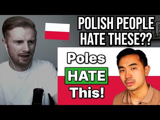 Reaction To 13 Things You Should NEVER Do In Poland