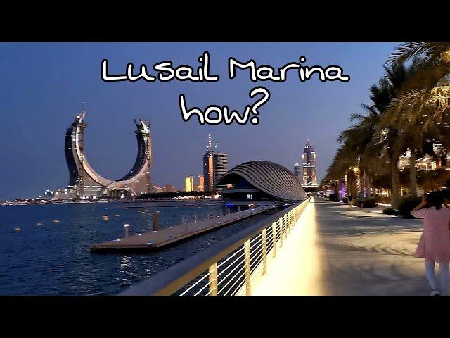 How To Go To Lusail Marina By Metro? | Doha Qatar