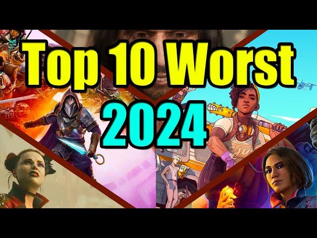 Top 10 Worst Games 2024 [Worst Games of the Year]