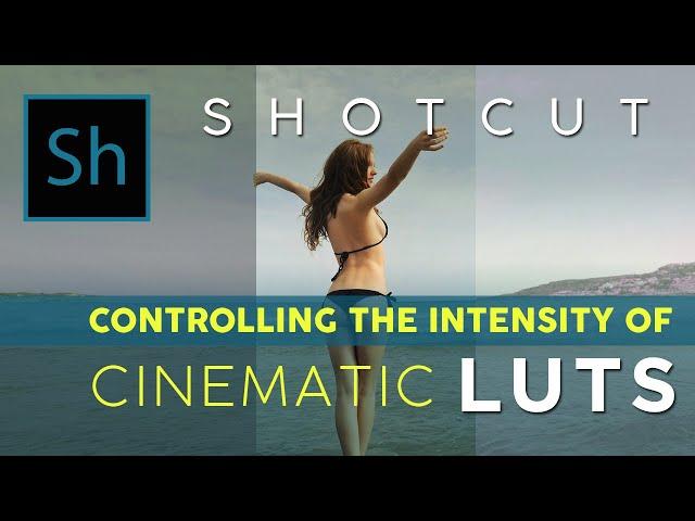 How to Control the Intensity of LUTs on Shotcut When Applying a Cinematic Look to Your Videos