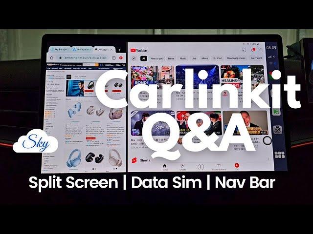Answer questions about Carlinkit running on BYD Seal display