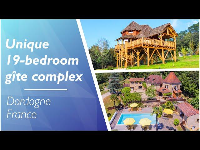 Unique 19-bedroom gite complex set in Périgord Noir (Dordogne), near Sarlat - Ref.: 109531JBI24