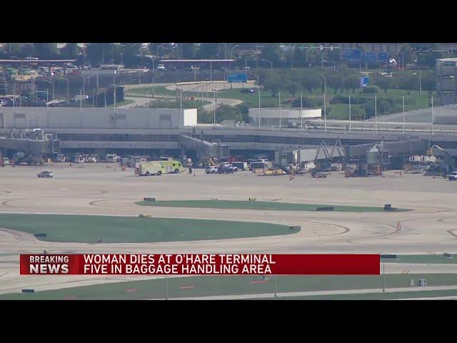 CFD: Woman dies after getting trapped in machinery at O'Hare