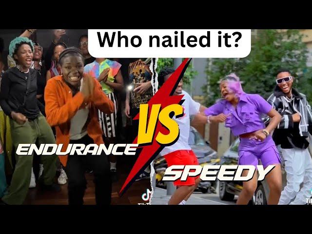 ENDURANCE GRAND VS PURPLE SPEEDY. Who wins this challenge?