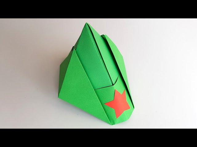 Military Pilot Cap ORIGAMI Crafts for May 9 DIY Paper Pilot Cap for May 9 Victory Day