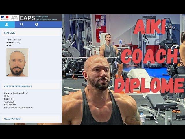 Aiki est Coach diplômé ? Comment devenir coach de musculation ?