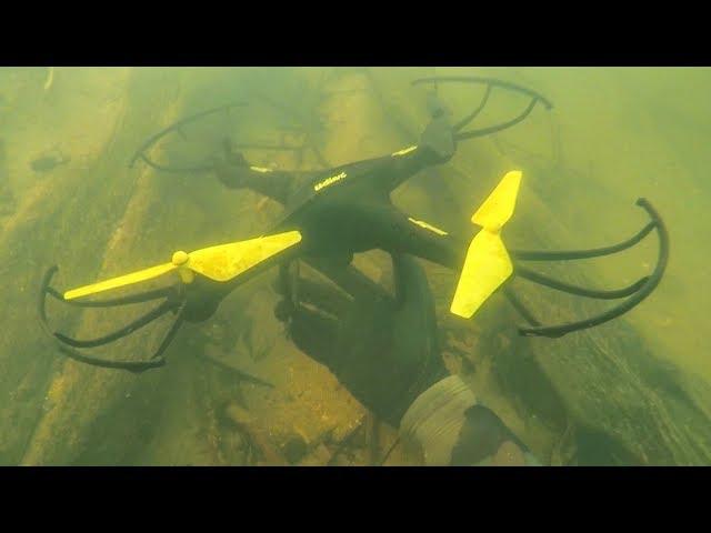 Found Drone Underwater in River Lost 4 Years Ago! (Scuba Diving)