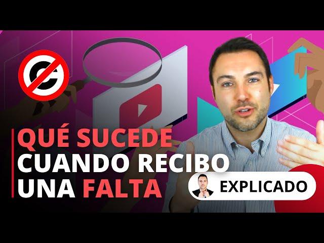  QUÉ SUCEDE CUANDO RECIBO UNA FALTA POR INCUMPLIMIENTO (STRIKE) DE DERECHOS AUTOR EN YOUTUBE #36