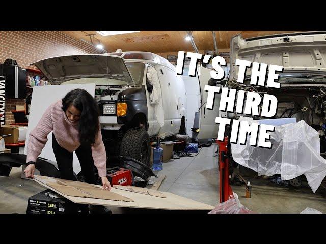 I've done this project three times | Van life reality