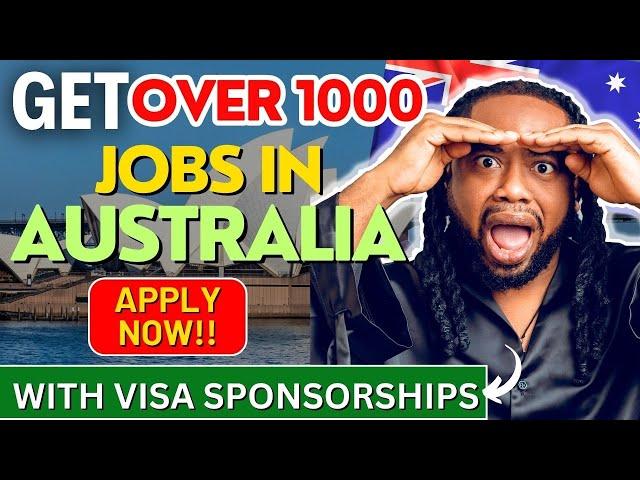 How to Apply for Visa Sponsored Jobs in Australia - Step-by-Step Guide!