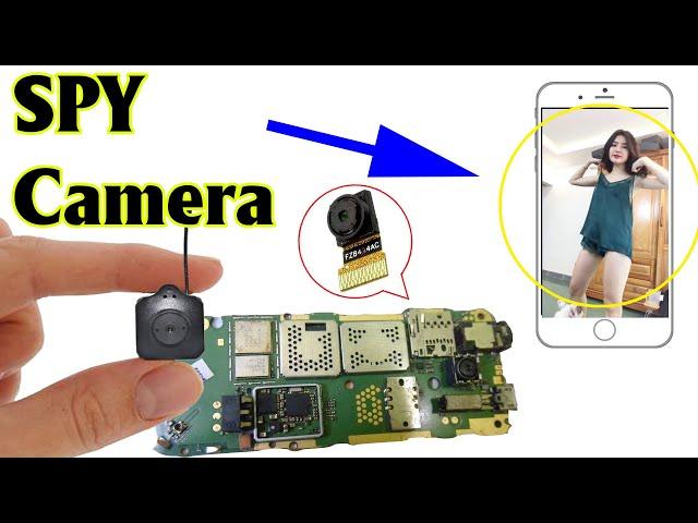 Make SPY CAMERA from old phone | scientific ideas 2020