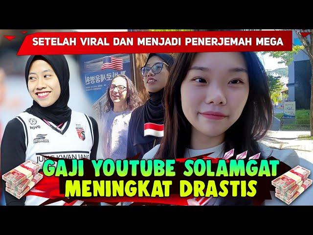 Gaji YouTube Solmangat 솔망앗 Terbaru | Meningkat Setelah Viral & Trending Menjadi Penerjemah Mega