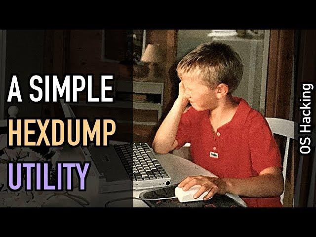 OS hacking: Let's make a simple hexdump utility