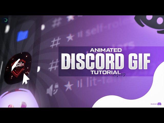 Create animated Discord GIF on android | Nitro GIF tutorial | Alight motion