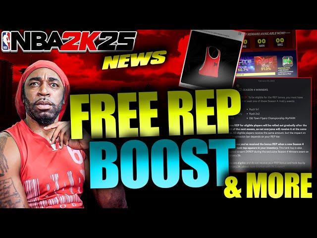 NBA 2K25 News  Free Rep Boost Info, Mike Wang Stepping Down? & More!