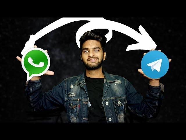 How To Export Whatsapp Chat To Telegram | Move Whatsapp Massage To Telegram