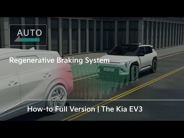 Regenerative Braking System | The Kia EV3