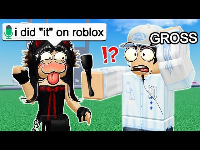 "what's something nobody knows about you?" (Roblox VOICE CHAT)