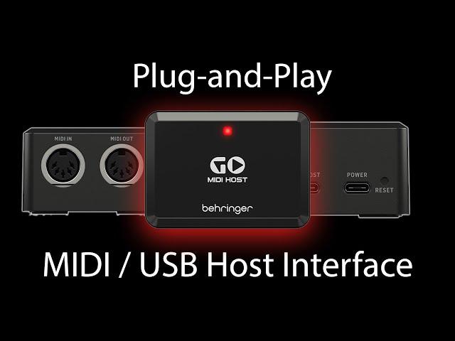 Plug-and-Play Connectivity with Behringer Go Midi Host