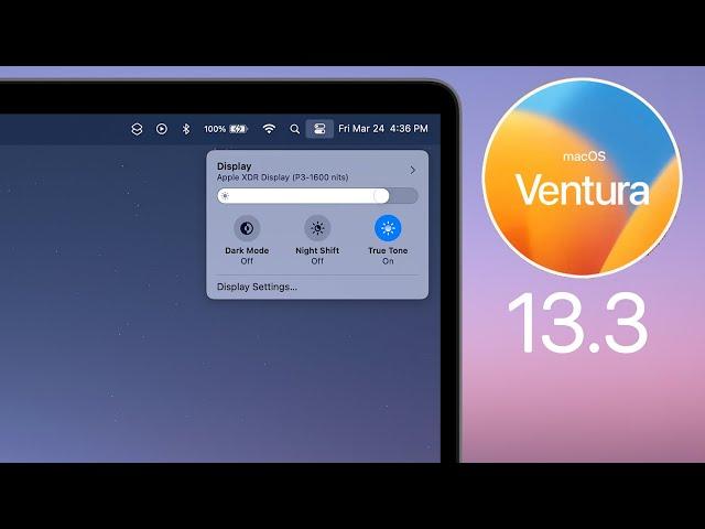macOS Ventura 13.3 Released - What's New?