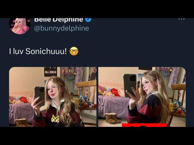 Belle Delphine Posting Cringe Again