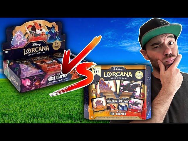 Disney Lorcana Pull Rates! Gift sets VS. Booster Box.. Which is better?!